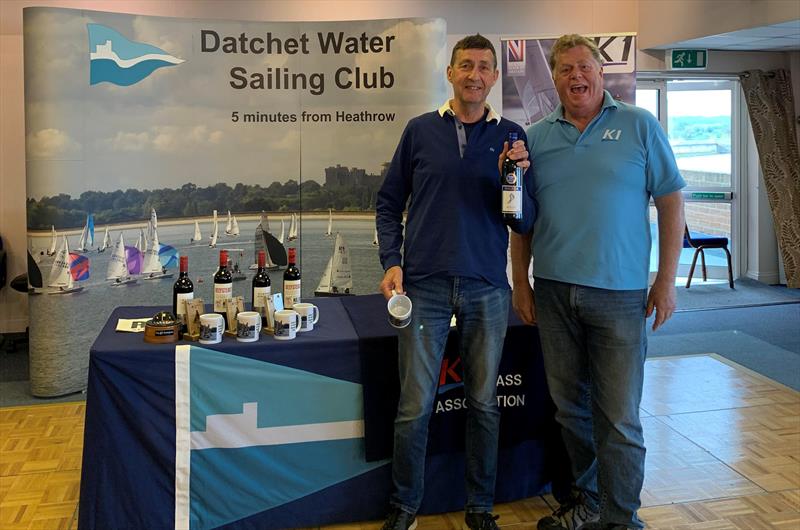 Beat your predicted place winner, Stuart Jones  - K1 open meeting at Datchet Water photo copyright DWSC taken at Datchet Water Sailing Club and featuring the K1 class