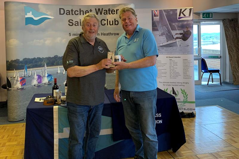 Richard Sims - K1 open meeting at Datchet Water photo copyright DWSC taken at Datchet Water Sailing Club and featuring the K1 class