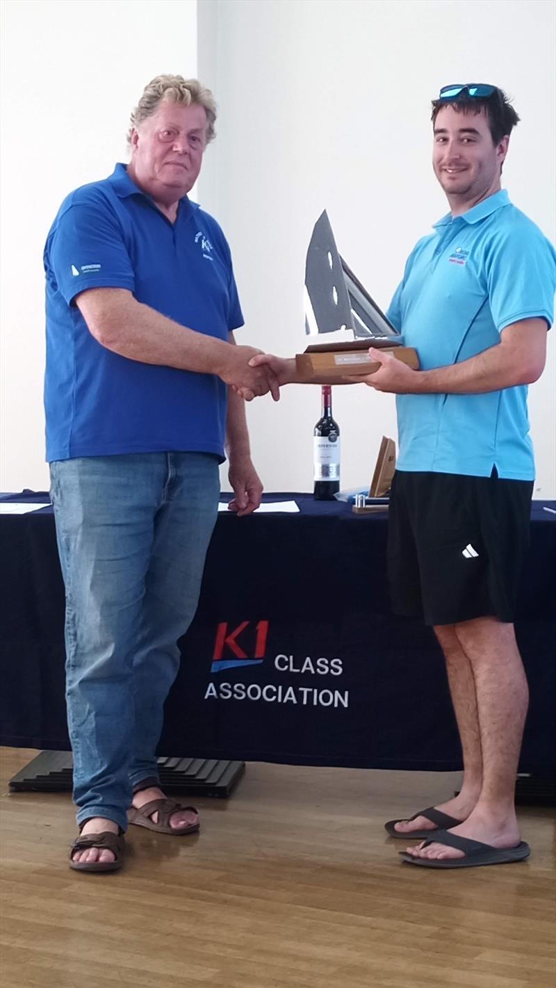 Ben Hawkes wins the K1 Nationals at the WPNSA photo copyright David Beer taken at Weymouth & Portland National Sailing Academy and featuring the K1 class