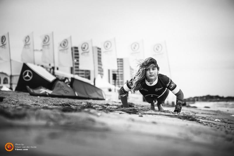 Mikaili, primed for success photo copyright Ydwer van der Heide taken at  and featuring the Kiteboarding class