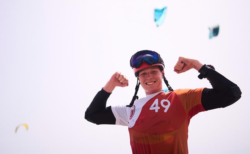 Julio Houze wins the A's YouthFoil Worlds - 2024 Youth and Masters' Kitefoil World Championships - photo © IKA media/ Robert Hajduk