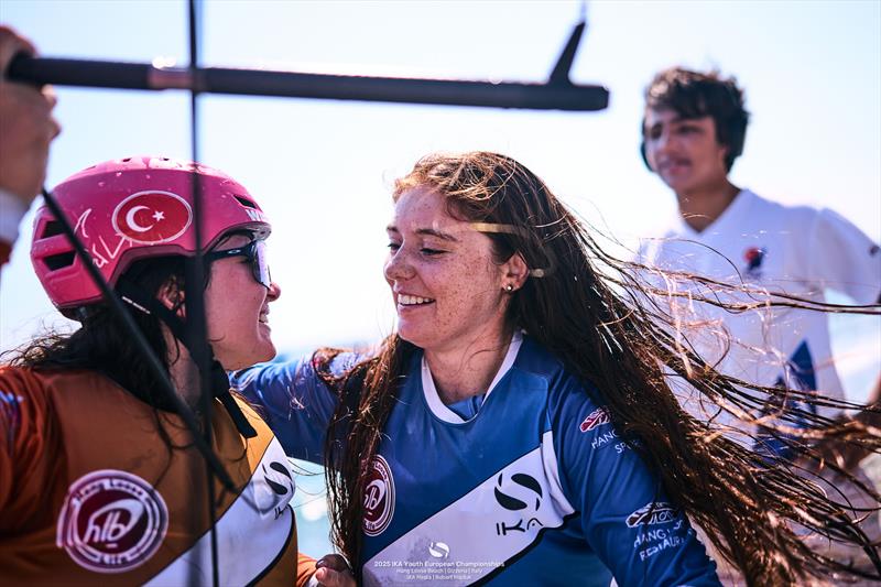 Atakan and Turienzo improving together through competition  - 2025 IKA Youth European Championships  - photo © IKA Media / Robert Hajduk