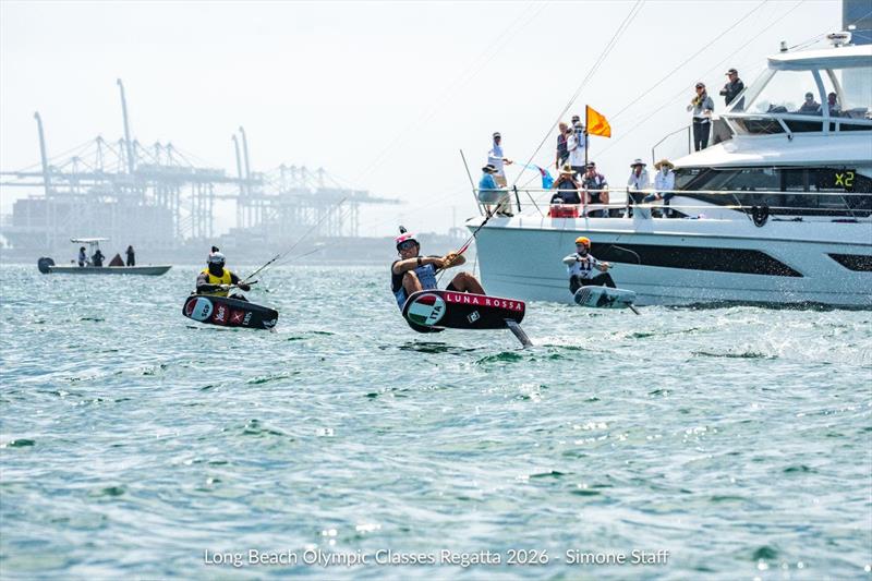 Long Beach Olympic Classes Regatta 2026 photo copyright Simone Staff taken at Long Beach Yacht Club and featuring the Kiteboarding class