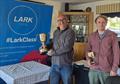 Stuart and Nick Hydon win the Craftinsure Lark Open at Shustoke © Shustoke Sailing Club