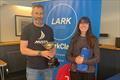 Ed Bradburn and Holly Evans. overall winners - Craftinsure Lark Inland Championships at Northampton &copy; Stuart Allen