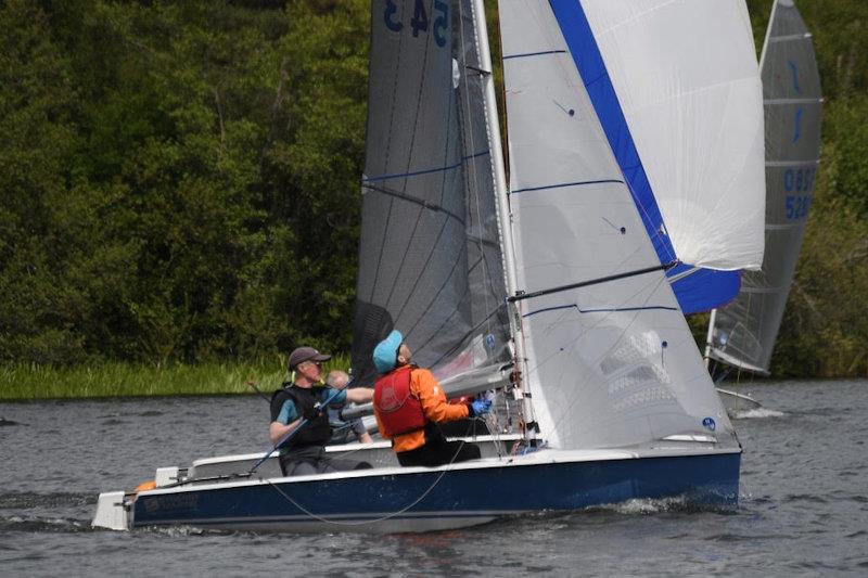Lark Craftinsure Traveller's Series at Frensham photo copyright Jonathan Inglesfield taken at Frensham Pond Sailing Club and featuring the Lark class