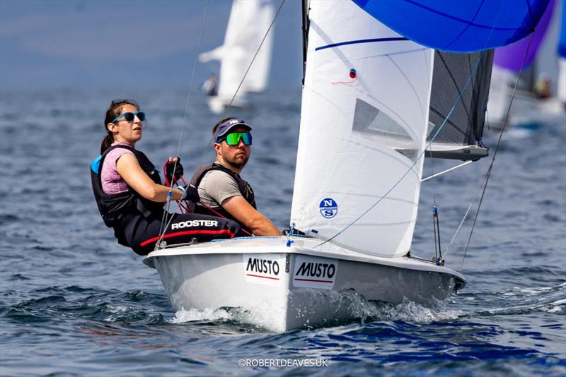 Musto Lark Nationals 2026 at Fowey day 4 - photo © Robert Deaves / www.robertdeaves.uk