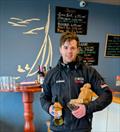 Craig Williamson with the Staunton Blaster trophy © Rach Gray