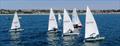 Class 8 start during the 5th Nick Cousins Memorial Spring Regatta at the Royal Channel Islands Yacht Club &copy; Bill Harris