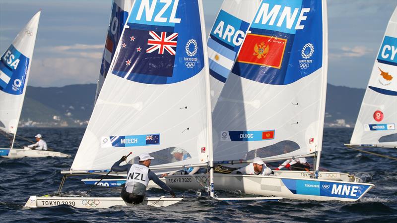 Tokyo2020 - Day 3 - July, 27, - Enoshima, Japan. Mens Laser - Sam Meech (NZL) - photo © Richard Gladwell - Sail-World.com / nz