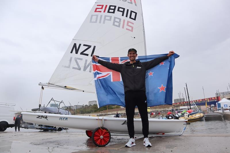 Tom Saunders (NZL)  2021 World Champion ILCA7/Laser - Barcelona - December 2021 - photo © ILCA