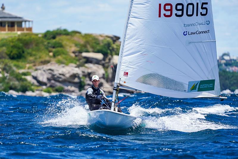 Matt Wearn at Sail Sydney photo copyright Beau Outteridge taken at  and featuring the ILCA 7 class