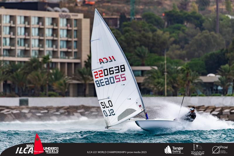 2023 ILCA U-21 Sailing World Championships at Tangier, Morocco Day 3 photo copyright Prow Media taken at Royal Yacht Club de Tangier and featuring the ILCA 7 class