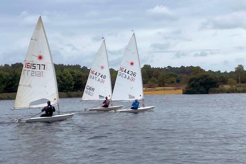 Frensham Pond ILCA open meeting photo copyright Bryan Taylor taken at Frensham Pond Sailing Club and featuring the ILCA 7 class