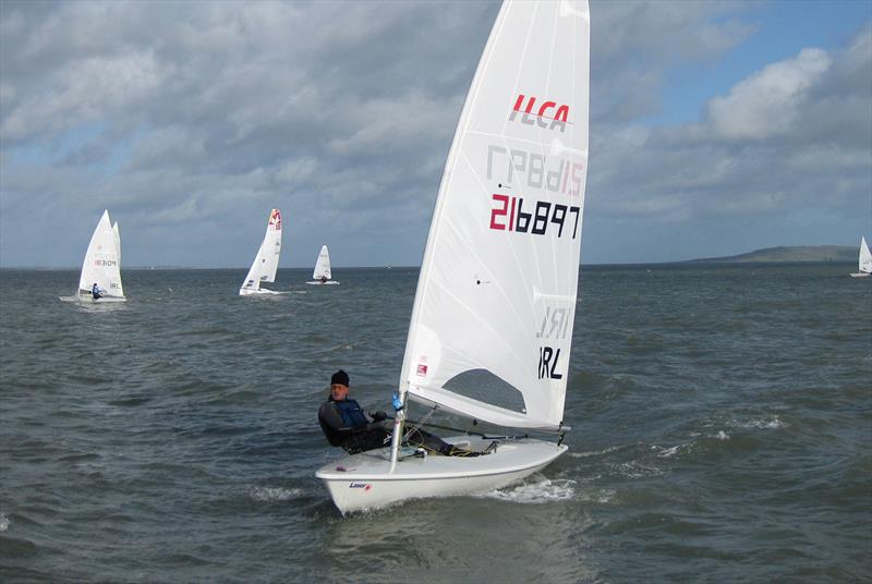 Howth YC Dinghy Frostbites Spring Series races 11 and 12 photo copyright Neil Murphy taken at Howth Yacht Club and featuring the ILCA 7 class