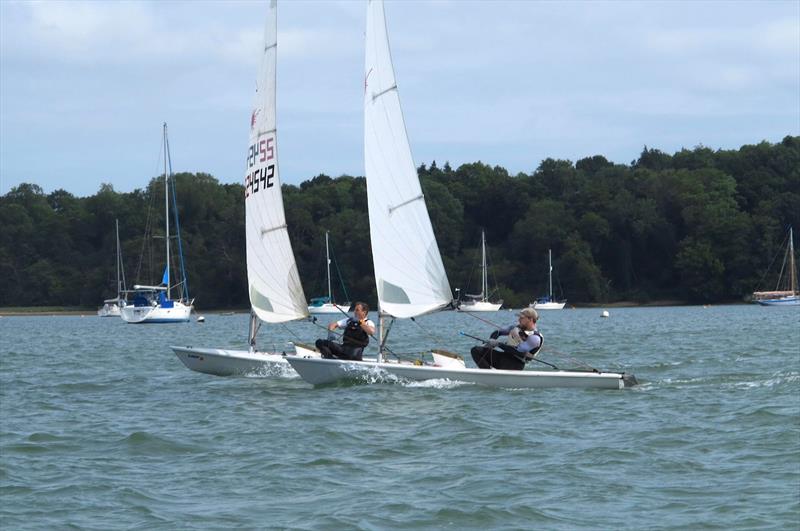 Paul Davies and Cameron Harris - ILCA Eastern Area GP at Royal Harwich - photo © Steve Le Grys