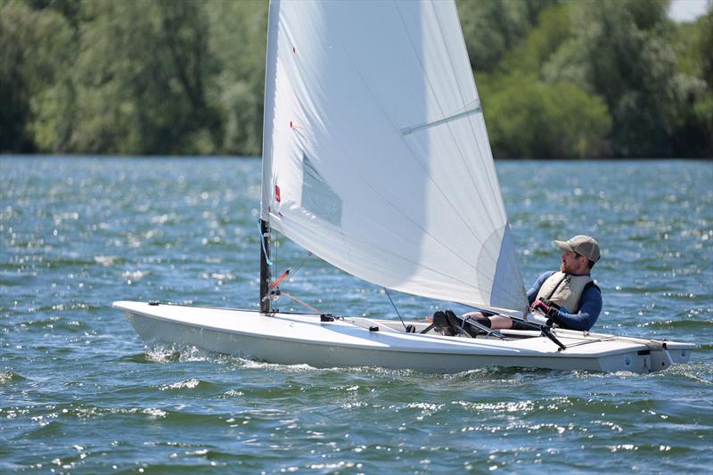 Leading the fleet - ILCA Thames Valley GP series at Fishers Green - photo © Angie Meyer