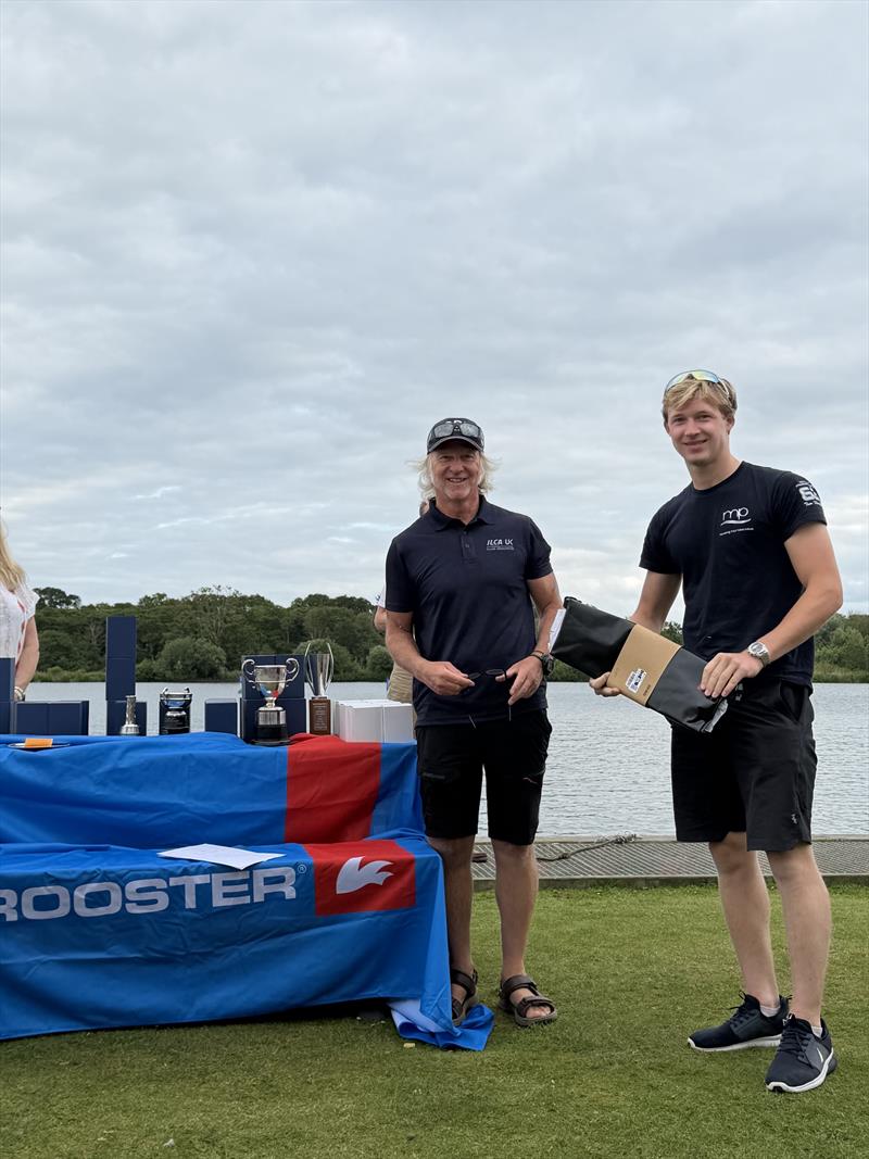 ILCA 7 winner Tom Thwaites during the ILCA Rooster East & Midlands Region Youth Series / Open Meeting at Norfolk Broads Yacht Club photo copyright NBYC taken at Norfolk Broads Yacht Club and featuring the ILCA 7 class
