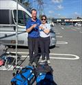 Helen and Andrew Philips reunited with their bags - West Country Boat Repairs 2000 class Millennium Series at Stone SC © Skip Atkins