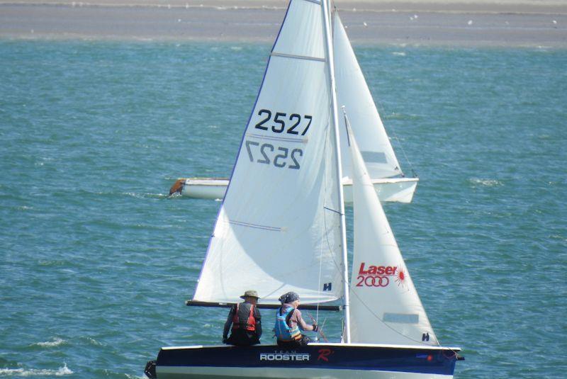 Stan van den Berg and Sheena finish 3rd on the last race - Menai Strait Regattas - photo © Ian Bradley