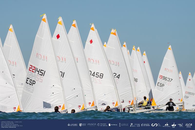 Eurocup Series photo copyright Pep Portas / RCNV taken at Real Club Nautico Valencia and featuring the ILCA 4 class