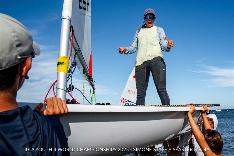 ILCA 4 Youth World Championships 2025 photo copyright Simone Staff taken at  and featuring the ILCA 4 class