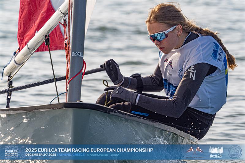 ILCA Team Racing European Championship at Athens - Day 3 - photo © Agustín Argüelles / AASailing