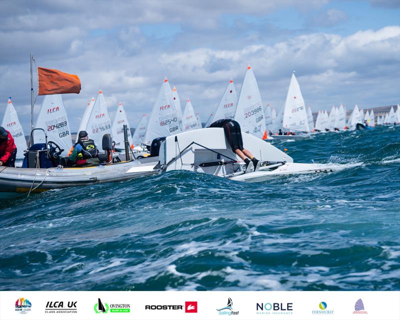 ILCA UK Open and National Championships ay WPNSA photo copyright Lotte Johnson / www.lottejohnson.com taken at Weymouth & Portland National Sailing Academy and featuring the ILCA 4 class