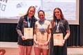 ILCA 6 Women's Under 23 Podium in the Senior European Championships in Marstrand, Sweden &copy; Thom Thow / EurILCA