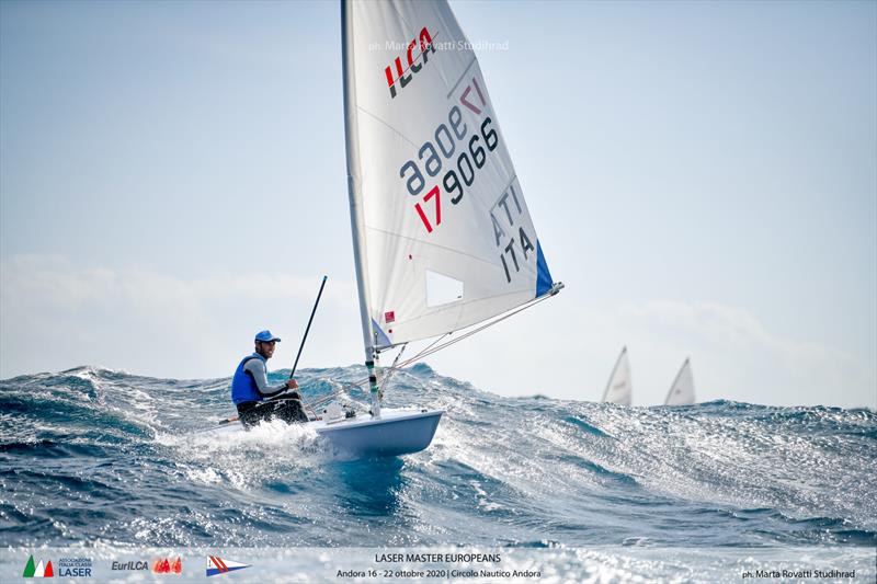 2020 Laser Master Europeans day 4 - photo © Marta Rovatti Studihrad