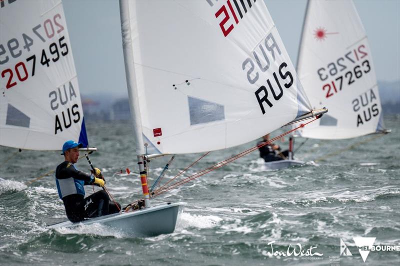 Daniil  - 2020 ILCA Women's Laser Radial World Championships photo copyright Jon West Photography taken at  and featuring the ILCA 6 class