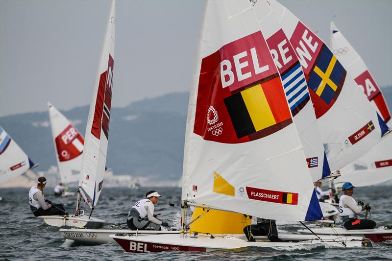 Tokyo2020 - Day 2 - July, 26, - Enoshima, Japan. Womens Laser Radial - photo © Richard Gladwell - Sail-World.com / nz