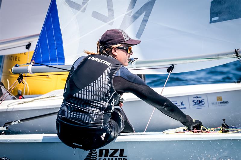 Olivia Christie (NZL) - ILCA 6 - NZL Sailing Team - Semaine Olympique Française de Hyères - April 2022 - photo © Sailing Energy/FFVOILE