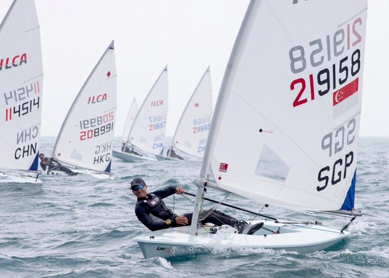 Sun Hung Kai & Co. Hong Kong Race Week 2024 practice race photo copyright RHKYC / Guy Nowell taken at Royal Hong Kong Yacht Club and featuring the ILCA 6 class