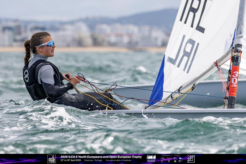 ILCA 6 Youth Europeans at Vilamoura Day 1 - photo © Prow Media