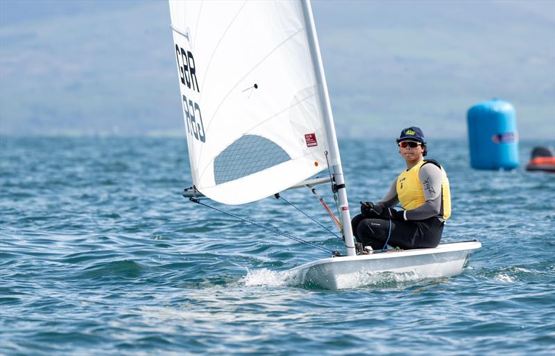 2025 RYA Youth National Championships photo copyright RYA / PKC Media taken at Plas Heli Welsh National Sailing Academy and featuring the ILCA 6 class