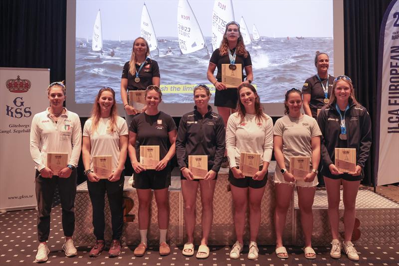 ILCA Senior European Championships in Marstrand, Sweden - Prize-giving - photo © Thom Thow / EurILCA