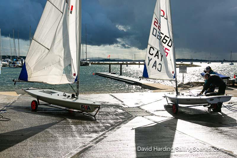 Poole Week 2025 Day 6 photo copyright David Harding / www.sailingscenes.com taken at Parkstone Yacht Club and featuring the ILCA 6 class
