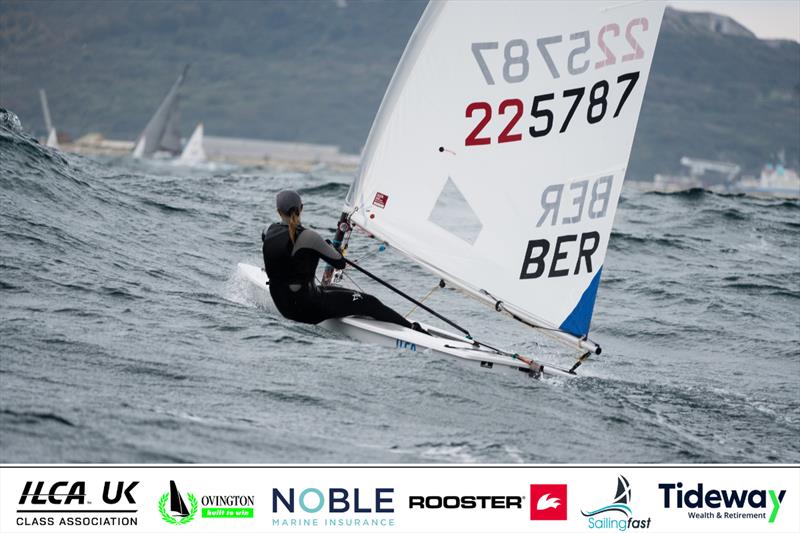 Ovington ILCA National Open 5 at Weymouth photo copyright Lotte Johnson / www.lottejohnson.com taken at Weymouth & Portland National Sailing Academy and featuring the ILCA 6 class