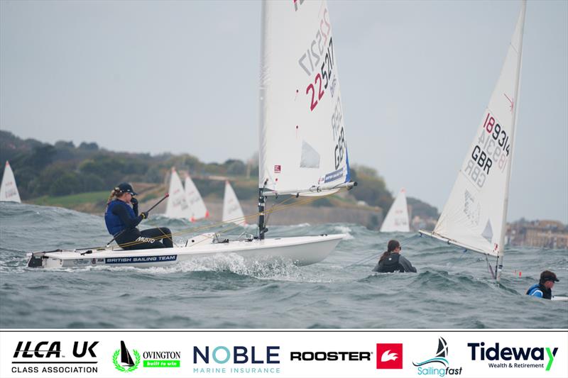 Ovington ILCA National Open 5 at Weymouth photo copyright Lotte Johnson / www.lottejohnson.com taken at Weymouth & Portland National Sailing Academy and featuring the ILCA 6 class