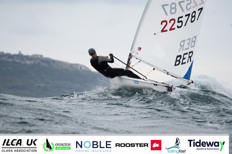 Ovington ILCA National Open 5 at Weymouth photo copyright Lotte Johnson / www.lottejohnson.com taken at Weymouth & Portland National Sailing Academy and featuring the ILCA 6 class