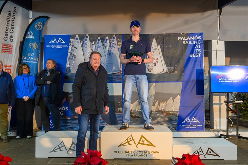 Toby Wagget, winner of the Manel Albalat Trophy as overall champion - 49th Palamós Christmas Race - photo © Oscar Torveo
