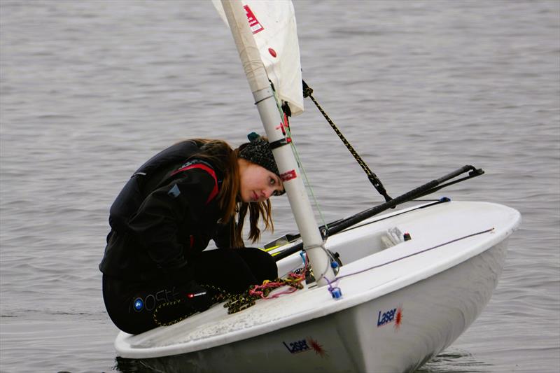 ILCA Women's Coaching Programme back at Queen Mary photo copyright Davis Ellis taken at Queen Mary Sailing Club and featuring the ILCA 6 class