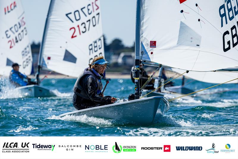 Tideway ILCA 6 Masters UK Nationals at Parkstone - photo © Phil Jackson / Digital Sailing