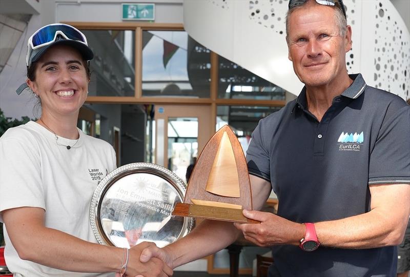Maura Dewey, event winner - Tideway ILCA 6 Masters UK Nationals at Parkstone - photo © Phil Jackson / Digital Sailing
