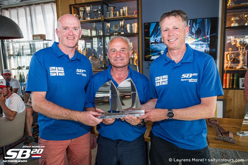 Top Masters - PBII Twenty - SB20 World Championships photo copyright Laurens Morel taken at Jachtclub Scheveningen and featuring the SB20 class