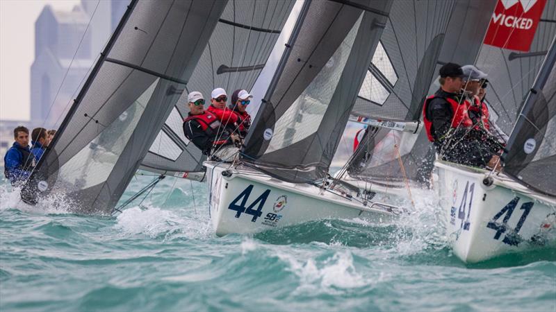 SB20 Asia Pacific Championships day 1 - photo © Dubai Offshore Sailing Club