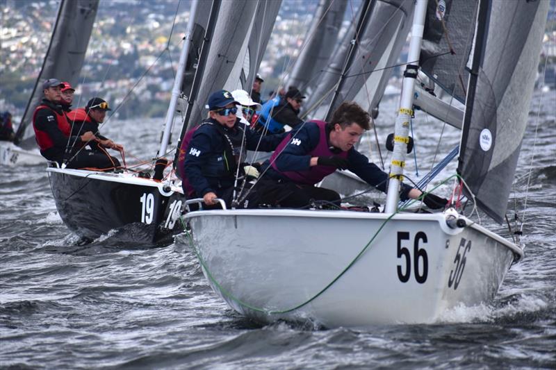 The Hutchins School has four teams competing in the 2026 SB20 Tasmanian Schools Championship - photo © Jane Austin