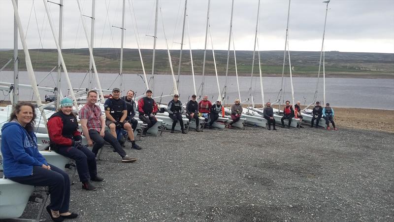 Vago Open North at Yorkshire Dales photo copyright Dave Baxter taken at Yorkshire Dales Sailing Club and featuring the Laser Vago class