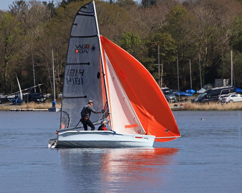 Bala Easter Regatta 2025 photo copyright John Hunter taken at Bala Sailing Club and featuring the Laser Vago class